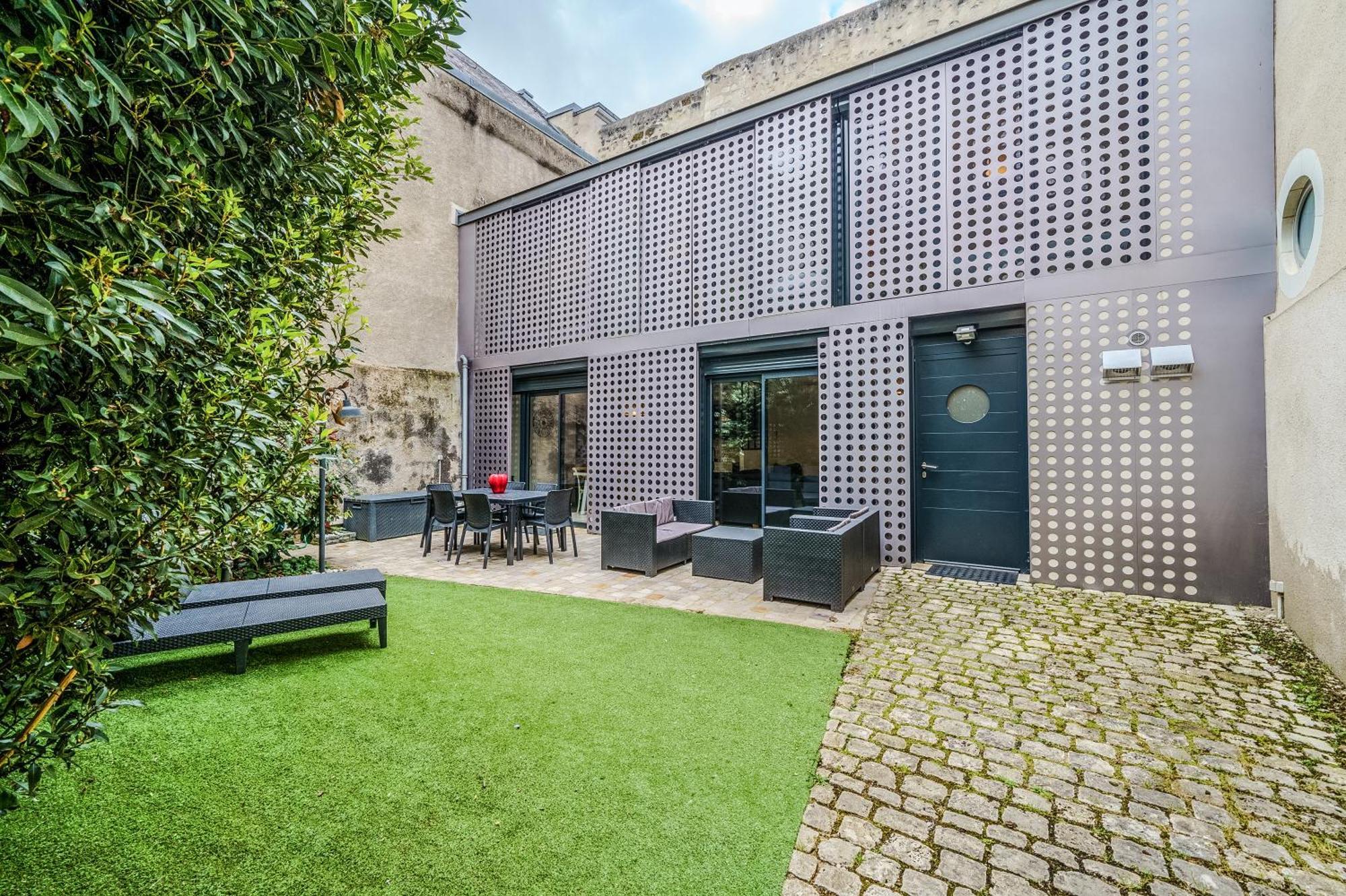 Maison D'Architecte Centre Tours Jardin, Climatisation, Parking 5 P מראה חיצוני תמונה